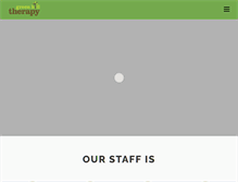 Tablet Screenshot of greenhilltherapy.org
